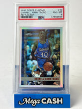 1997 Topps Chrome Darrell Armstrong Refractor #10 - PSA 8